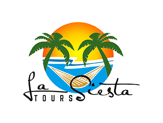 La Siesta Tours logo design by zeta