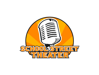 School Street Theater logo design by Akli