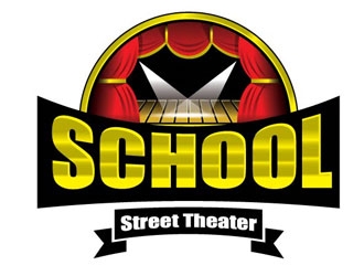 School Street Theater logo design by shere