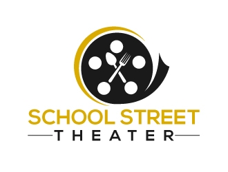 School Street Theater logo design by Suvendu