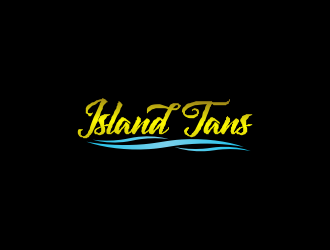 Island Tans logo design by oke2angconcept