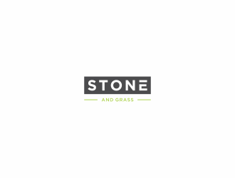 Stone and Grass logo design by haidar