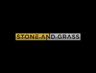 Stone and Grass logo design by johana