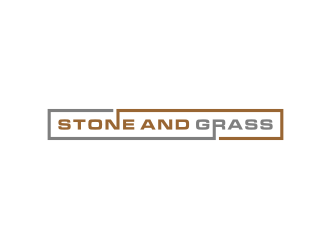 Stone and Grass logo design by Zhafir