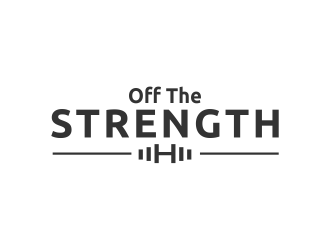 Off The STRENGTH logo design by KaySa