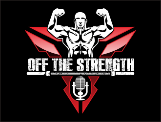Off The STRENGTH logo design by bosbejo