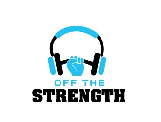 Off The STRENGTH logo design by harshikagraphics