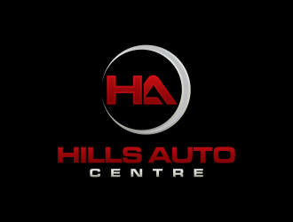 Hills Auto Centre logo design by RIANW