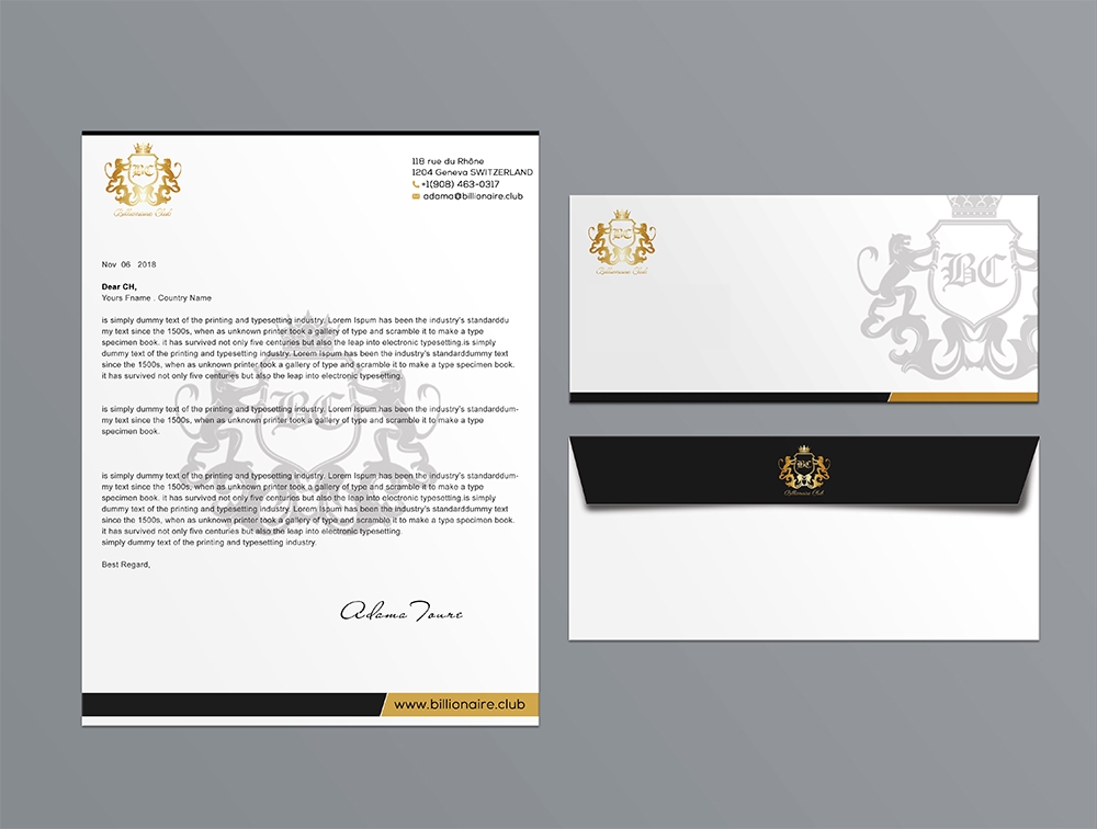 Billionaire Club logo design by aamir
