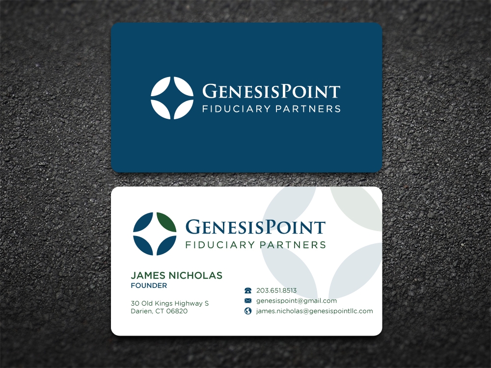 GenesisPoint LLC logo design by labo