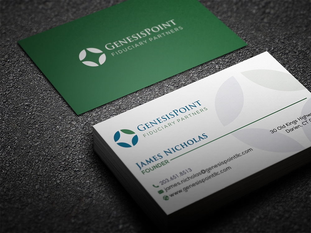 GenesisPoint LLC logo design by aamir