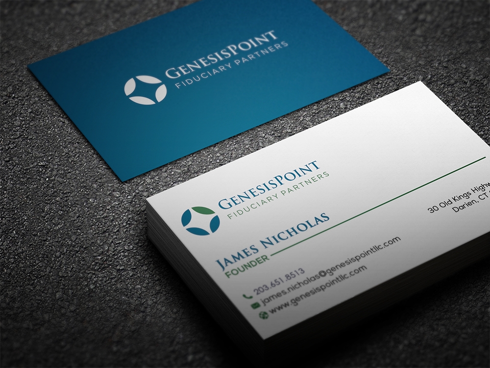 GenesisPoint LLC logo design by aamir