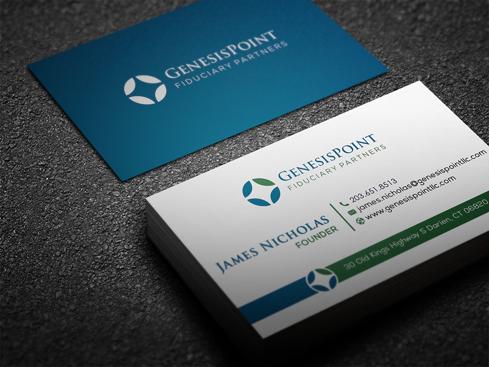 GenesisPoint LLC logo design by aamir
