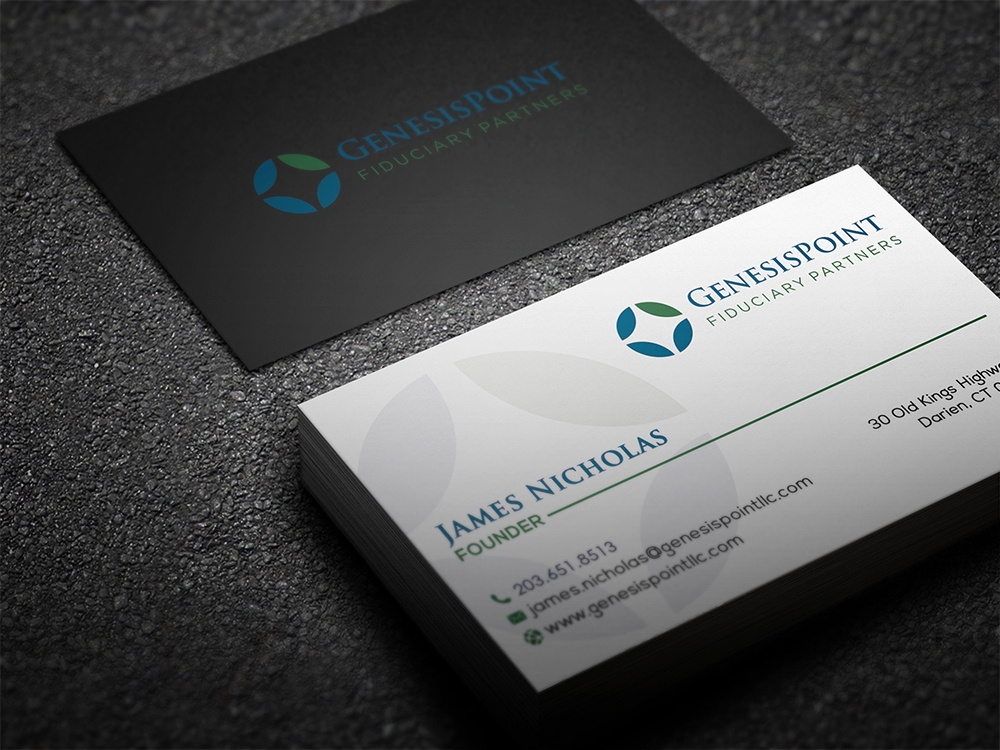 GenesisPoint LLC logo design by aamir