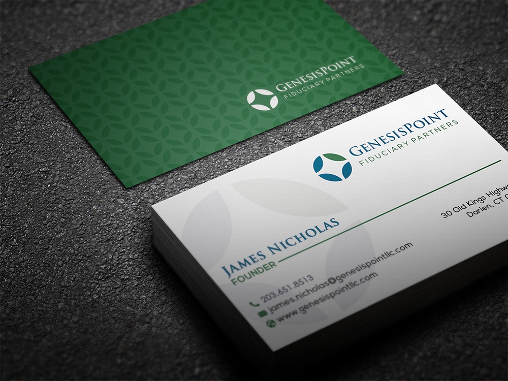 GenesisPoint LLC logo design by aamir