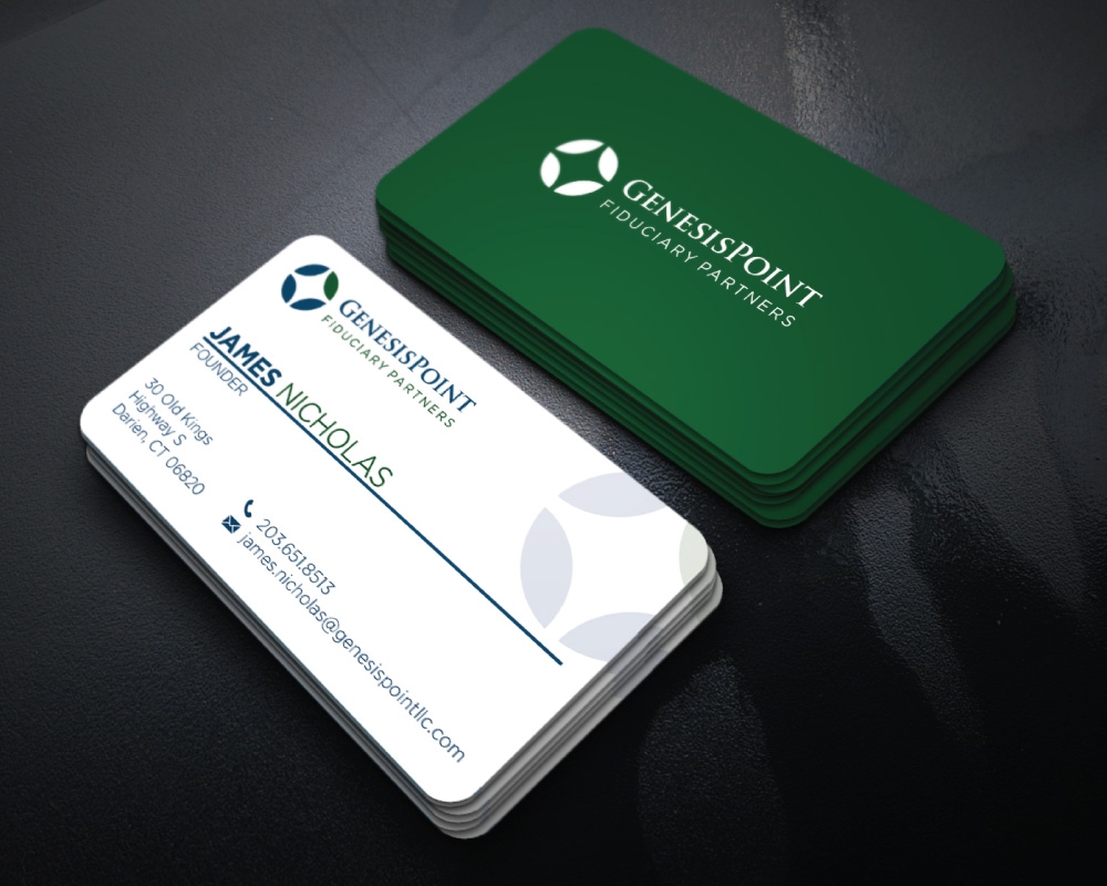 GenesisPoint LLC logo design by Boomstudioz