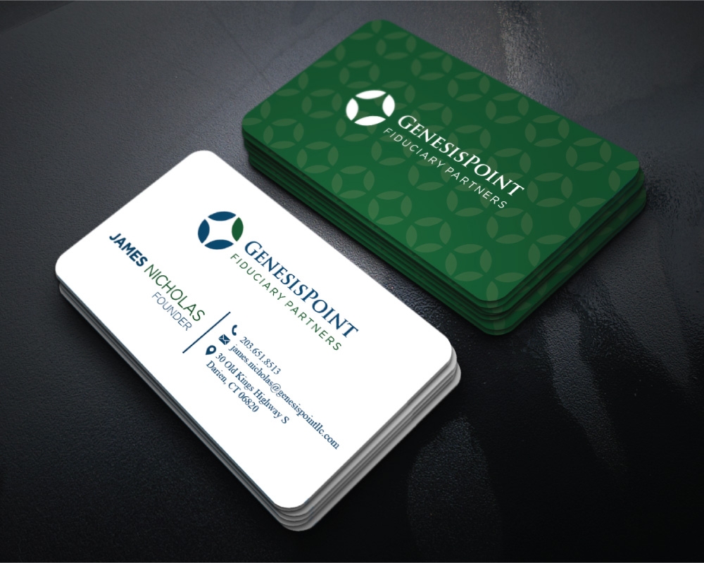 GenesisPoint LLC logo design by Boomstudioz