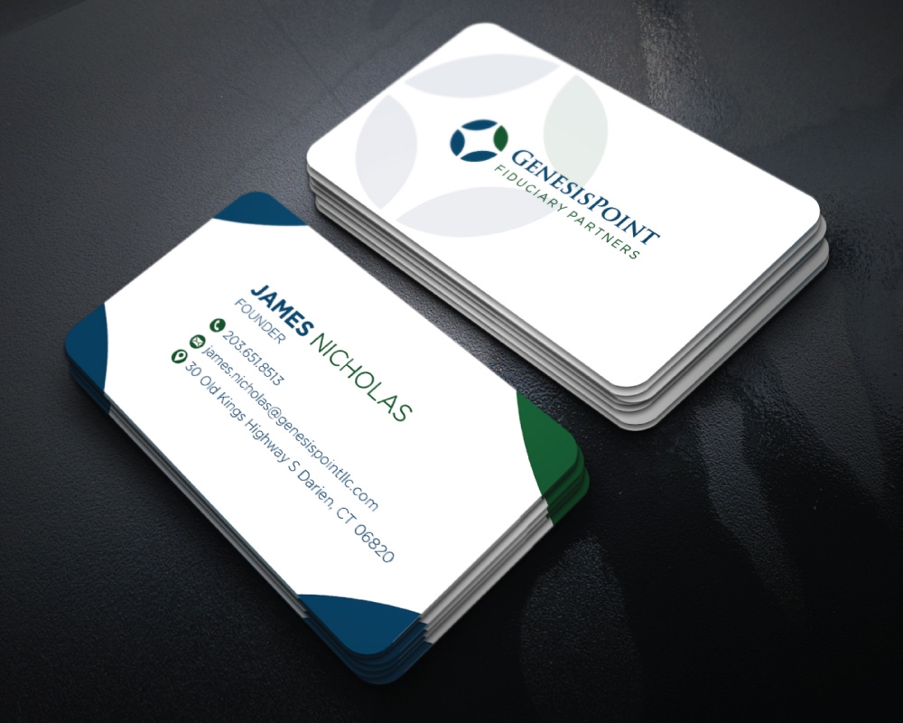 GenesisPoint LLC logo design by Boomstudioz