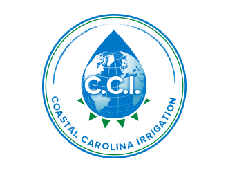 Coastal Carolina Irrigation  logo design by BeDesign