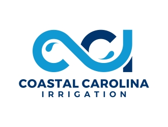 Coastal Carolina Irrigation  logo design by Mbezz
