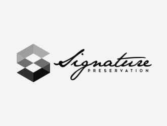 Signature Preservation logo design by AisRafa