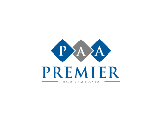 Premier Academy Asia logo design by L E V A R