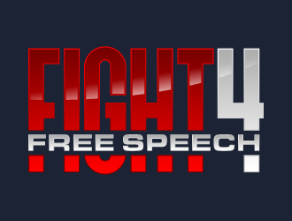 Fight 4 Free Speech  logo design by torresace
