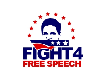 Fight 4 Free Speech  logo design by art-design