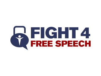 Fight 4 Free Speech  logo design by ingepro