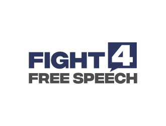 Fight 4 Free Speech  logo design by ingepro