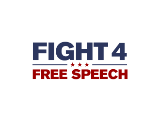 Fight 4 Free Speech  logo design by ingepro