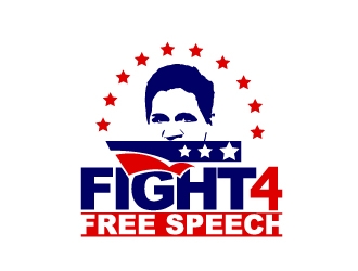Fight 4 Free Speech  logo design by art-design