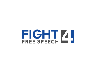 Fight 4 Free Speech  logo design by ubai popi