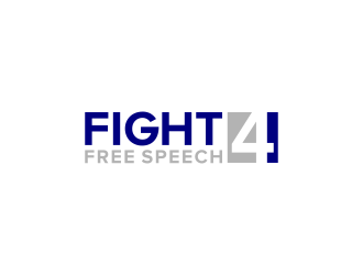 Fight 4 Free Speech  logo design by ubai popi