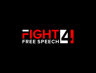 Fight 4 Free Speech  logo design by ubai popi
