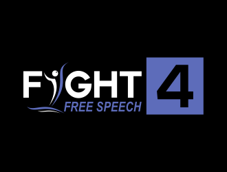 Fight 4 Free Speech  logo design by done