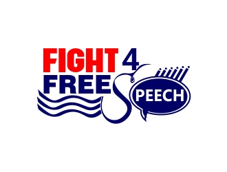 Fight 4 Free Speech  logo design by mindstree