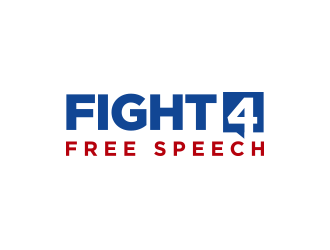 Fight 4 Free Speech  logo design by keylogo