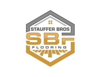 Stauffer Bros Flooring logo design by MarkindDesign