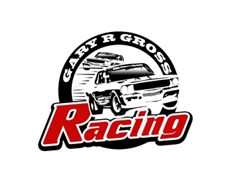 Gary R Gross Racing logo design by bougalla005