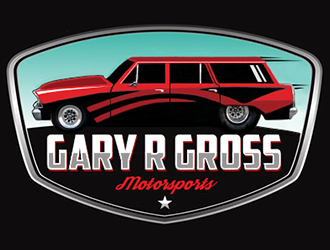 Gary R Gross Racing logo design by Optimus