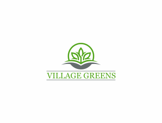 Village Greens logo design by menanagan
