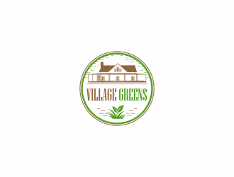 Village Greens logo design by menanagan
