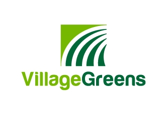 Village Greens logo design by Marianne