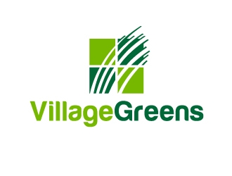 Village Greens logo design by Marianne