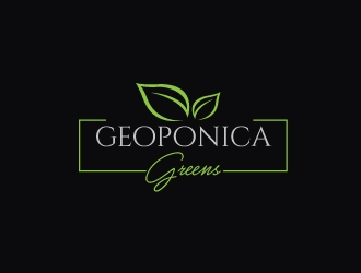 Geoponica Greens  logo design by Upoops