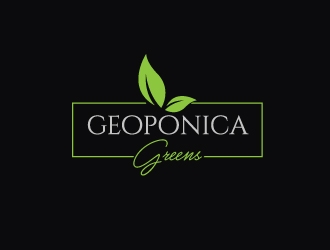 Geoponica Greens  logo design by Upoops