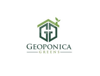 Geoponica Greens  logo design by damlogo