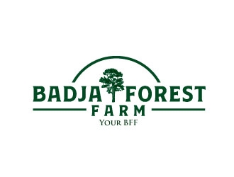 Badja Forest Farm logo design by riezra