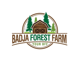 Badja Forest Farm logo design by J0s3Ph